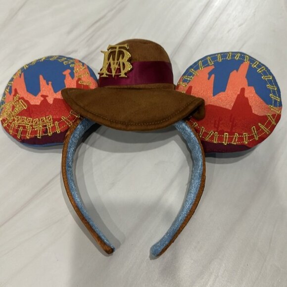 Disney Mickey Mouse The Main Attraction Big Thunder Mountain Sep Ear Headband - Picture 2 of 4